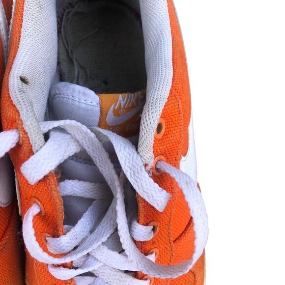 VINTAGE 2007 nike air force 1 low orange peel size 12 womens - Picture 4 of 16